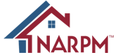 The NARPM logo, representative of Encore Realty's membership, in support of their Chula Vista property management services